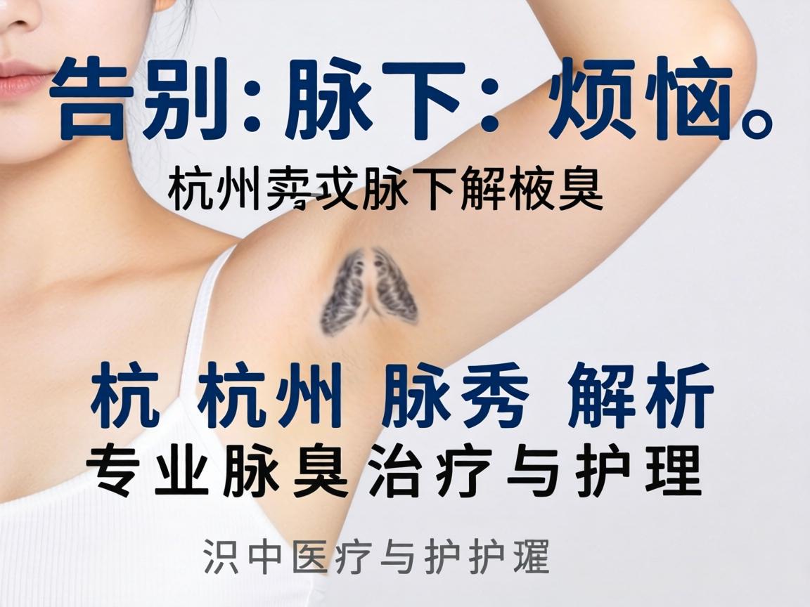 告别腋下烦恼，杭州腋秀解析专业腋臭治疗与护理