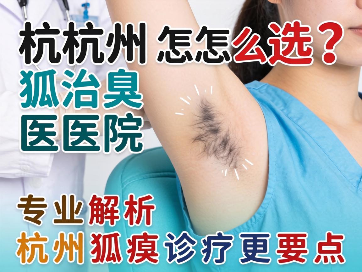 杭州治狐臭医院怎么选?专业解析杭州狐臭诊疗要点 杭州治狐臭医院怎么选?专业解析杭州狐臭诊疗要点
