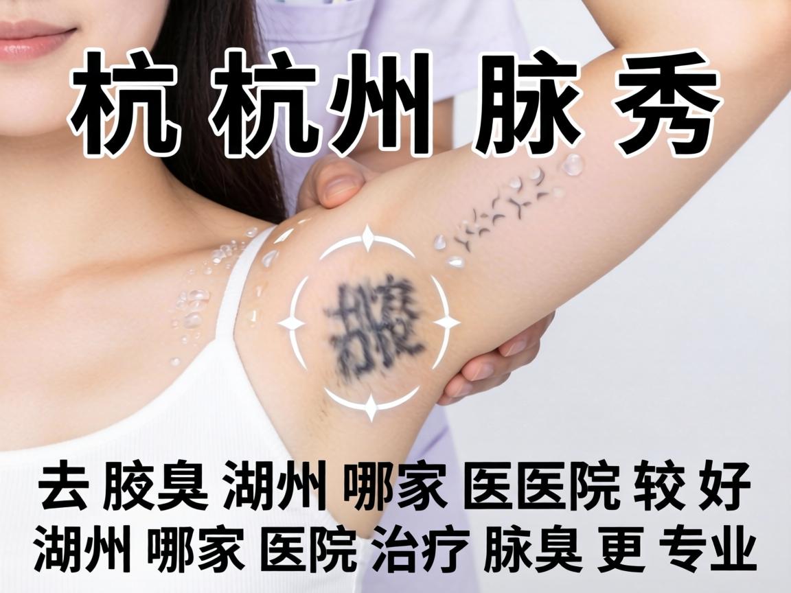 杭州腋秀解析，去腋臭湖州哪家医院较好，湖州哪家医院治疗腋臭更专业