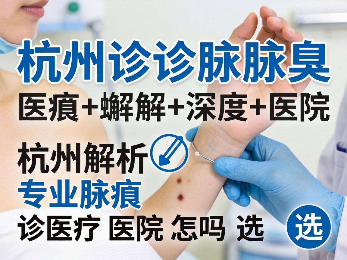 杭州腋臭医院深度解析，杭州专业腋臭诊疗医院怎么选