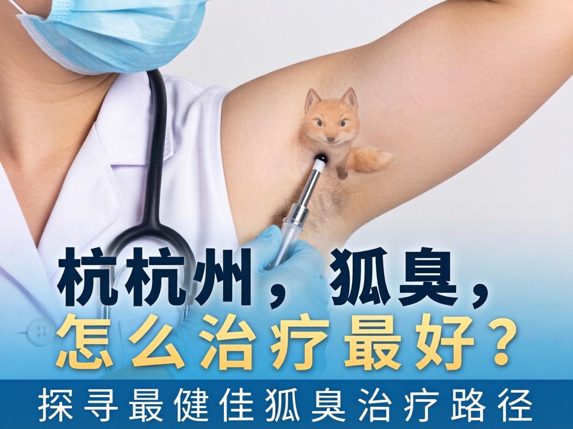杭州狐臭怎么治疗最好？探寻最佳狐臭治疗路径