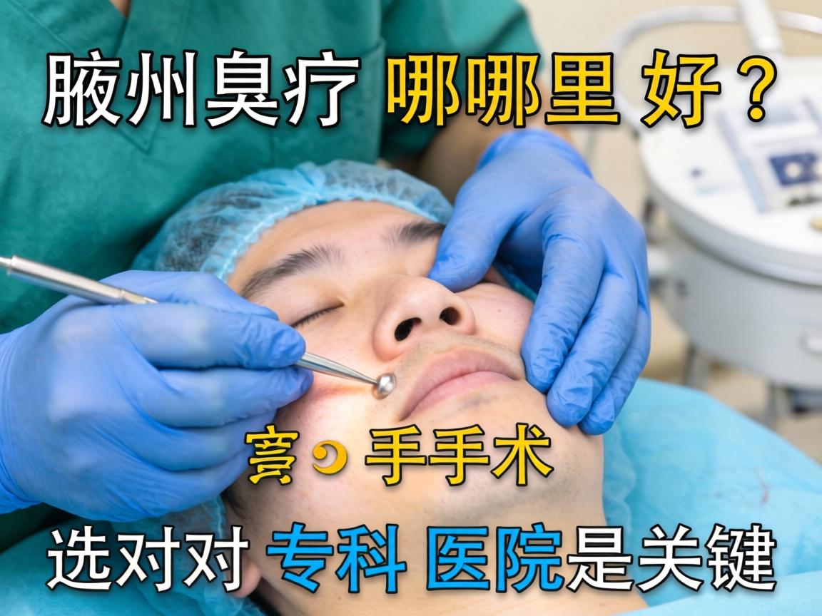 杭州腋臭手术哪里好？选对专科医院是关键