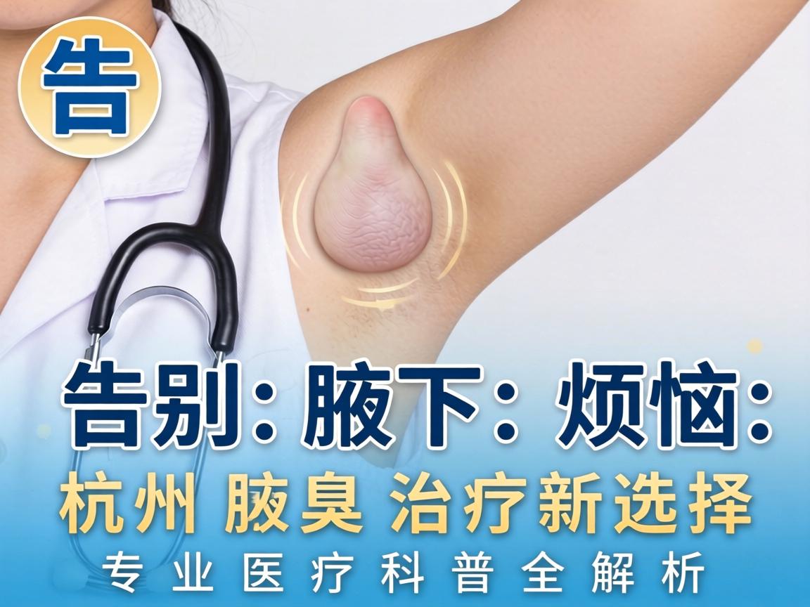 告别腋下烦恼，杭州腋臭治疗新选择，专业医疗科普全解析