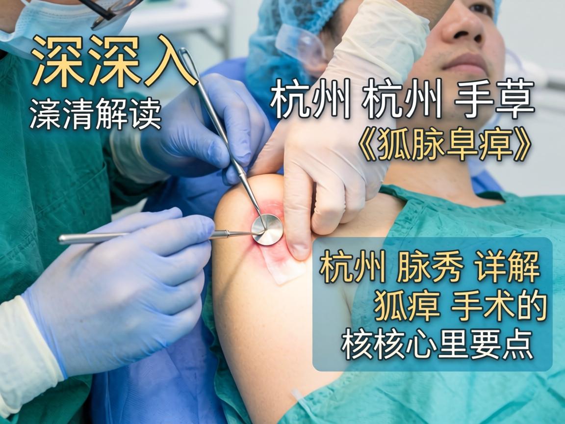 深入解读杭州手术狐臭，杭州腋秀详解狐臭手术的核心要点