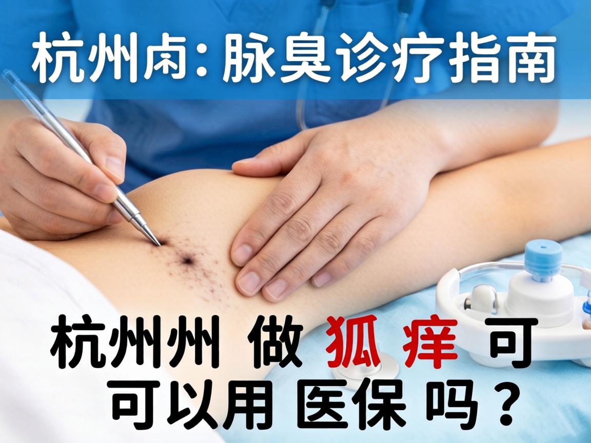 杭州腋臭诊疗指南，在杭州做狐臭可以用医保吗？