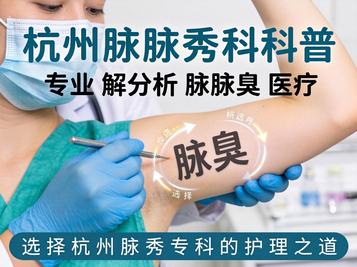 杭州腋秀科普，专业解析腋臭医疗，选择杭州腋秀专科的护理之道