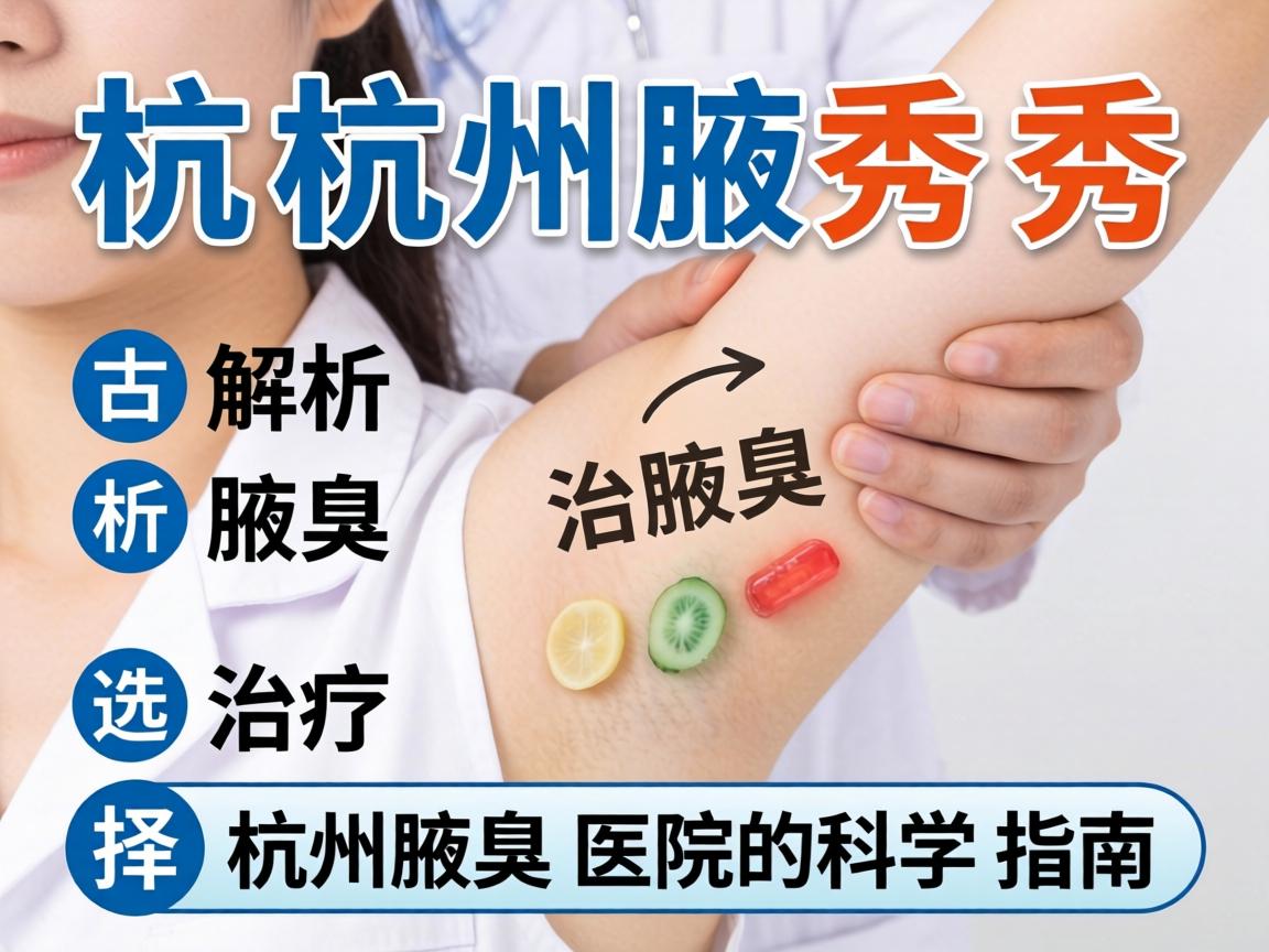 杭州腋秀解析腋臭治疗,选择杭州腋臭医院的科学指南 杭州腋秀解析腋臭治疗,选择杭州腋臭医院的科学指南