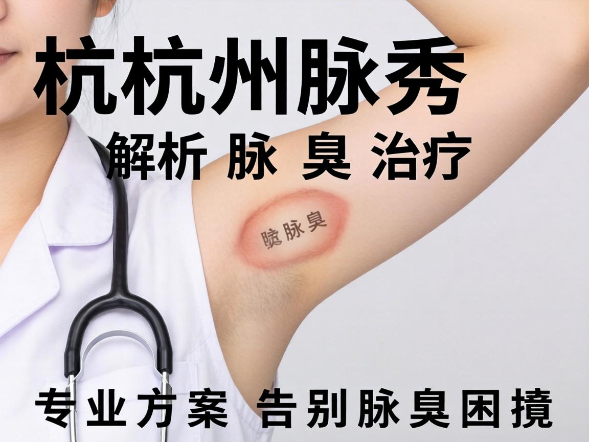 杭州腋秀解析腋臭治疗，专业方案告别腋臭困扰