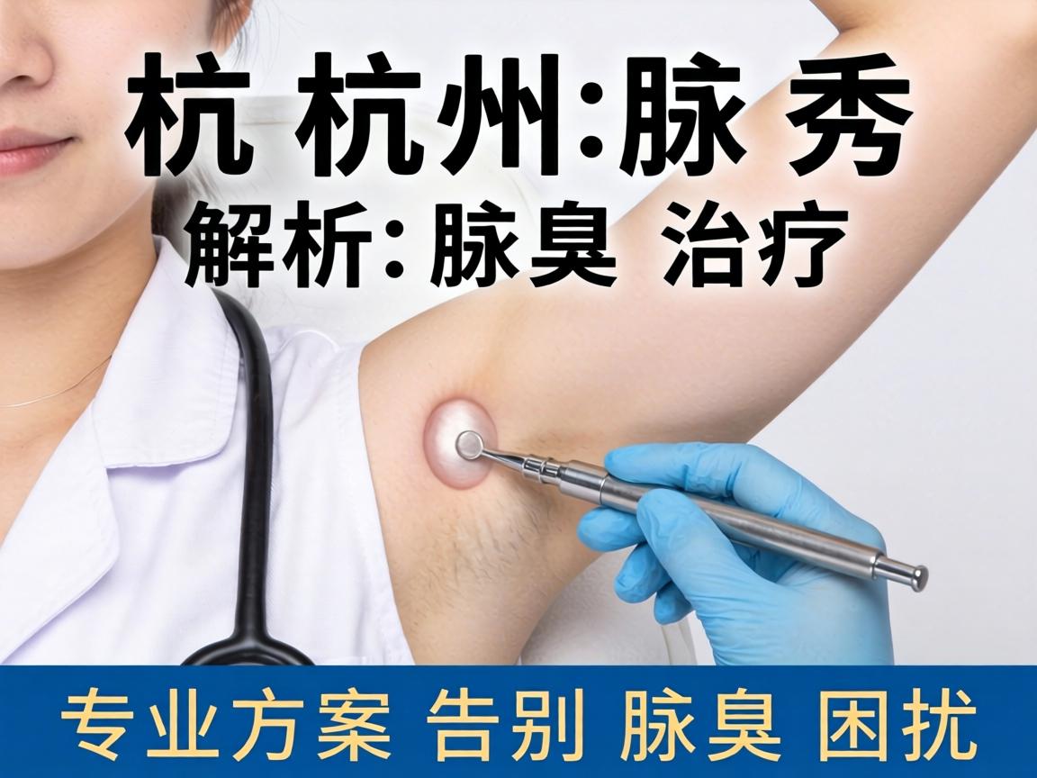 杭州腋秀解析腋臭治疗，专业方案告别腋臭困扰