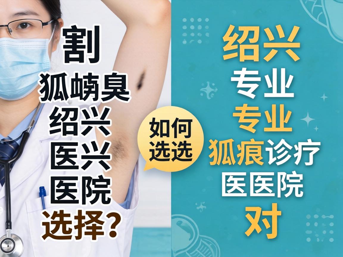 割狐臭绍兴医院如何选择？绍兴专业狐臭诊疗医院对比分析