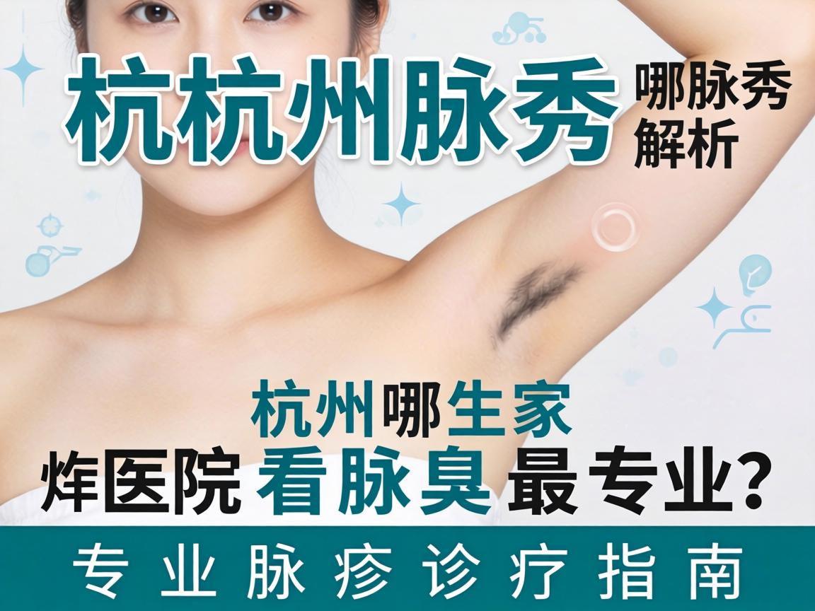 杭州腋秀解析，杭州哪家医院看腋臭最专业？专业腋臭诊疗指南