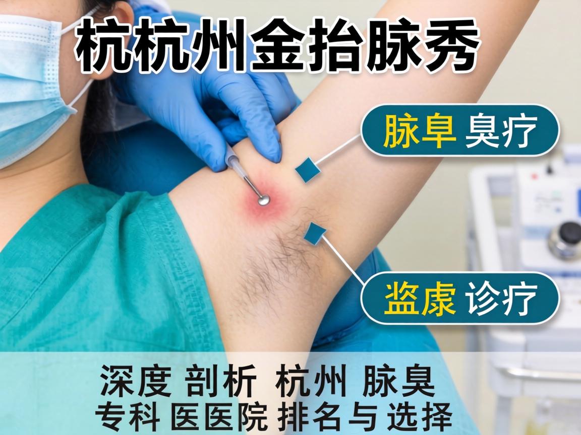 杭州腋秀解析腋臭诊疗，深度剖析杭州腋臭专科医院排名与选择