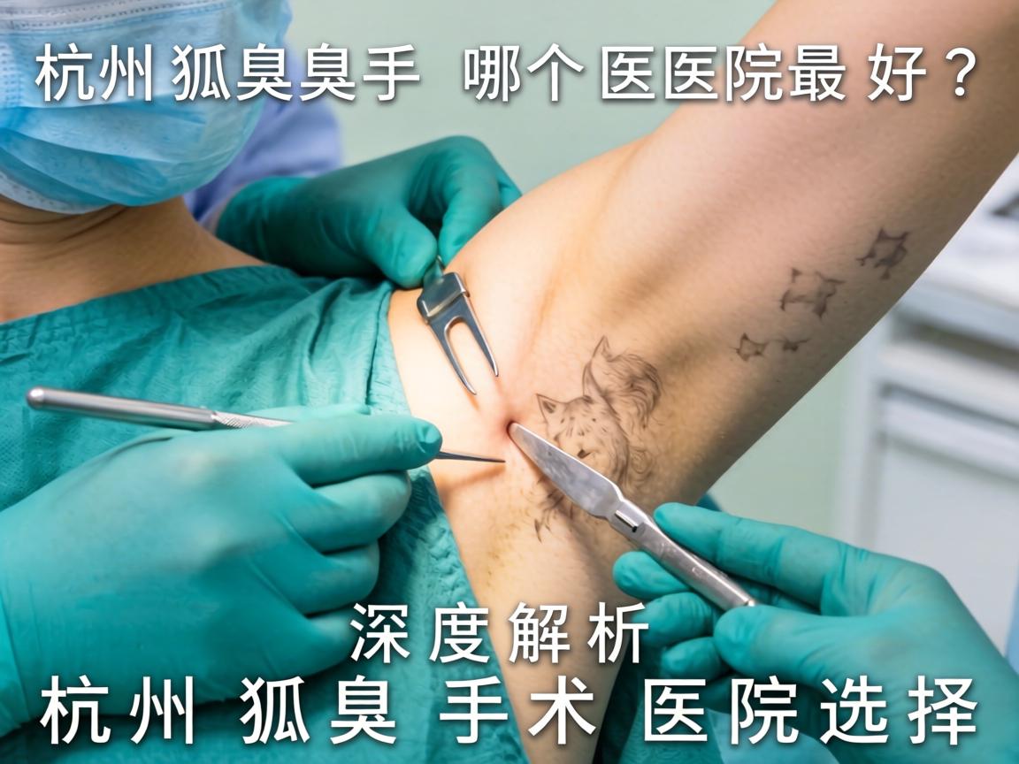 杭州狐臭手术哪个医院最好？深度解析杭州狐臭手术医院选择