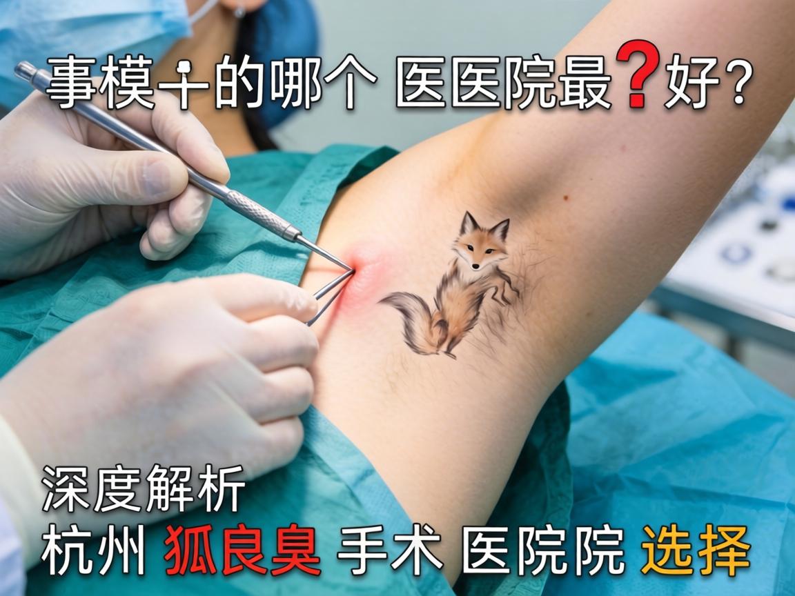 杭州狐臭手术哪个医院最好？深度解析杭州狐臭手术医院选择