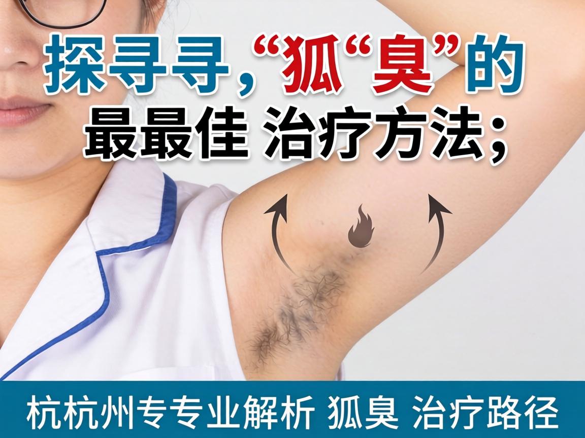 探寻狐臭的最佳治疗方法，杭州专业解析狐臭治疗路径