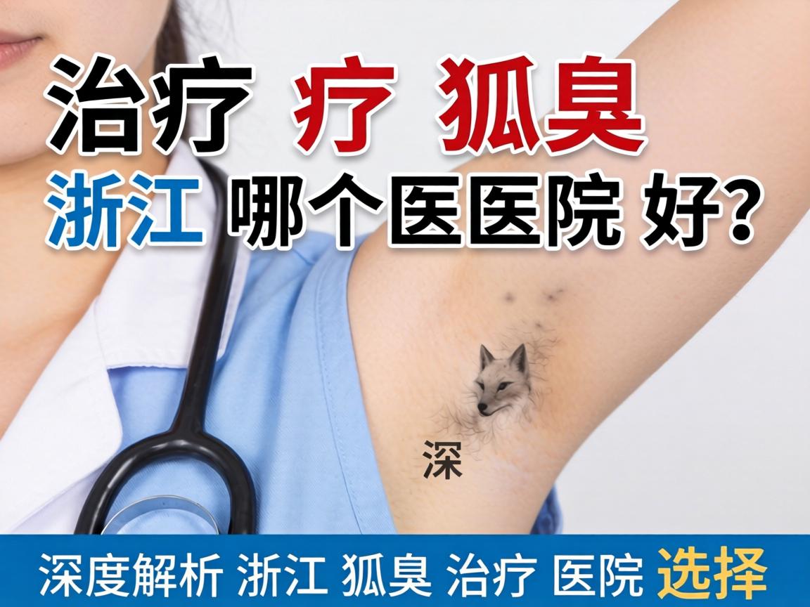 治疗狐臭浙江哪个医院好？深度解析浙江狐臭治疗医院选择