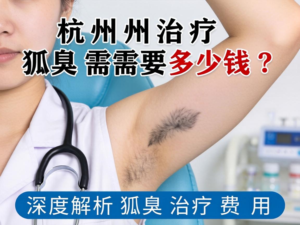 杭州治疗狐臭需要多少钱?深度解析狐臭治疗费用 杭州治疗狐臭需要多少钱?深度解析狐臭治疗费用
