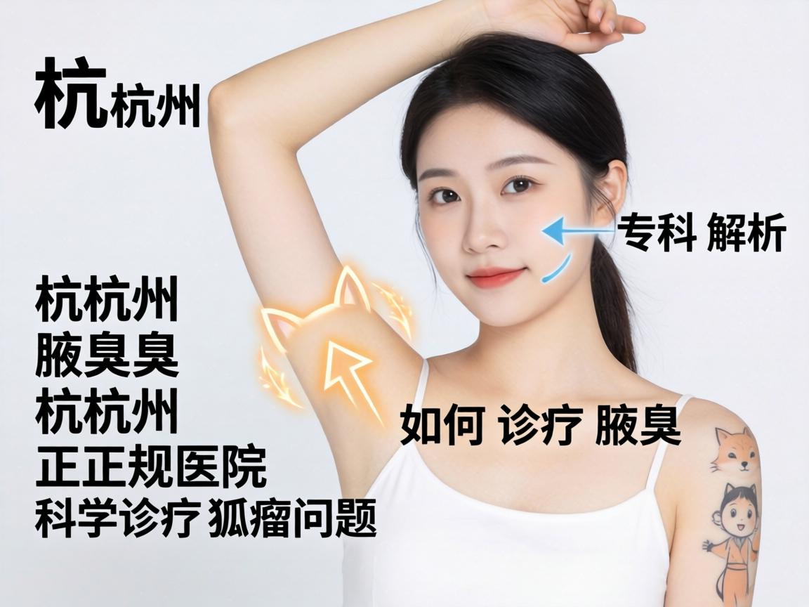 杭州腋臭专科解析，杭州正规医院如何科学诊疗狐臭问题