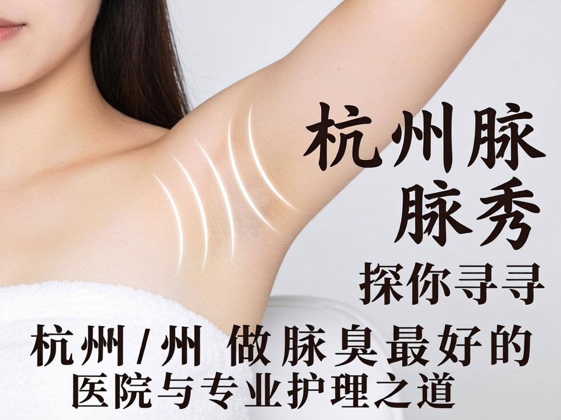 杭州腋秀解读，探寻杭州做腋臭最好的医院与专业护理之道