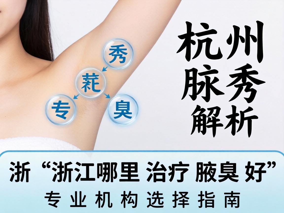 杭州腋秀解析,在浙江哪里治疗腋臭好,专业机构选择指南 杭州腋秀解析,在浙江哪里治疗腋臭好,专业机构选择指南