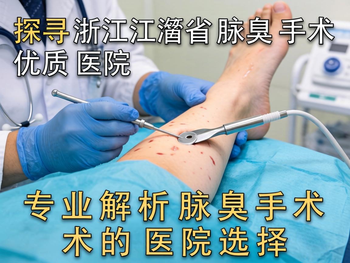 探寻浙江省腋臭手术优质医院，专业解析腋臭手术的医院选择