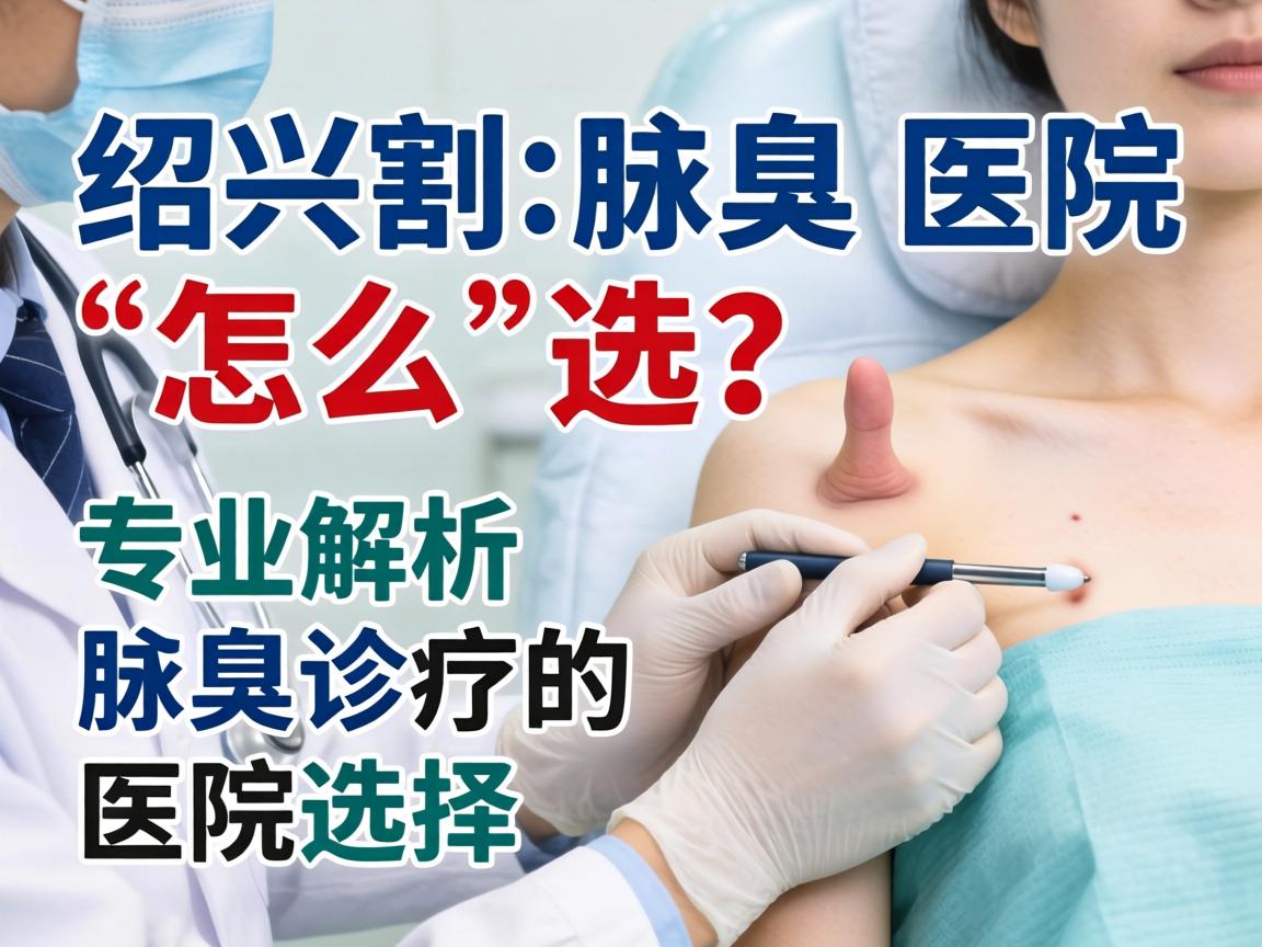 绍兴割腋臭医院怎么选？专业解析腋臭诊疗的医院选择