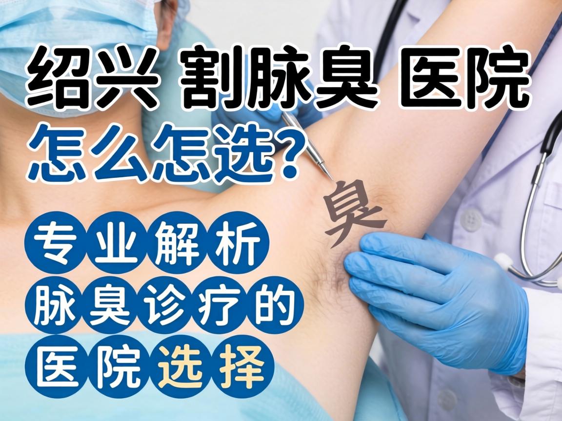 绍兴割腋臭医院怎么选？专业解析腋臭诊疗的医院选择