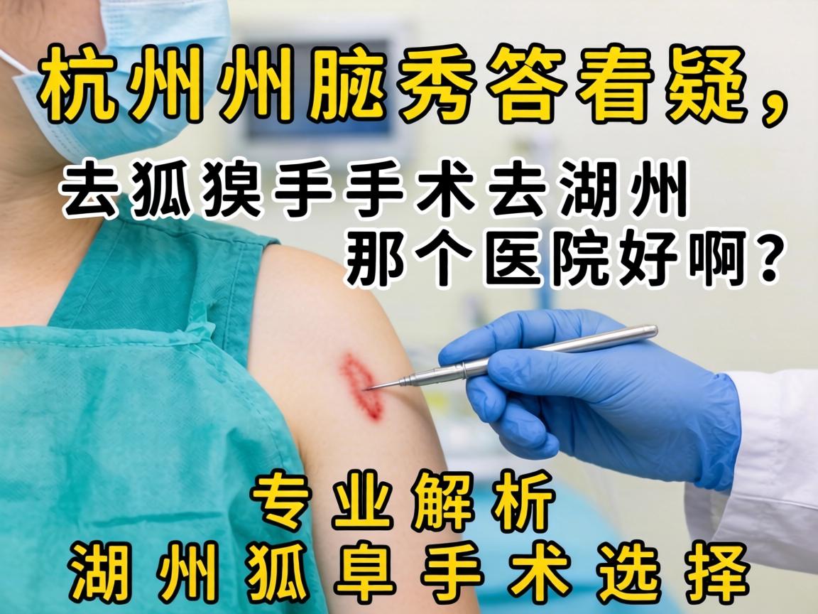 杭州腋秀答疑,去狐臭手术去湖州那个医院好啊?专业解析湖州狐臭手术选择 杭州腋秀答疑,去狐臭手术去湖州那个医院好啊?专业解析湖州狐臭手术选择