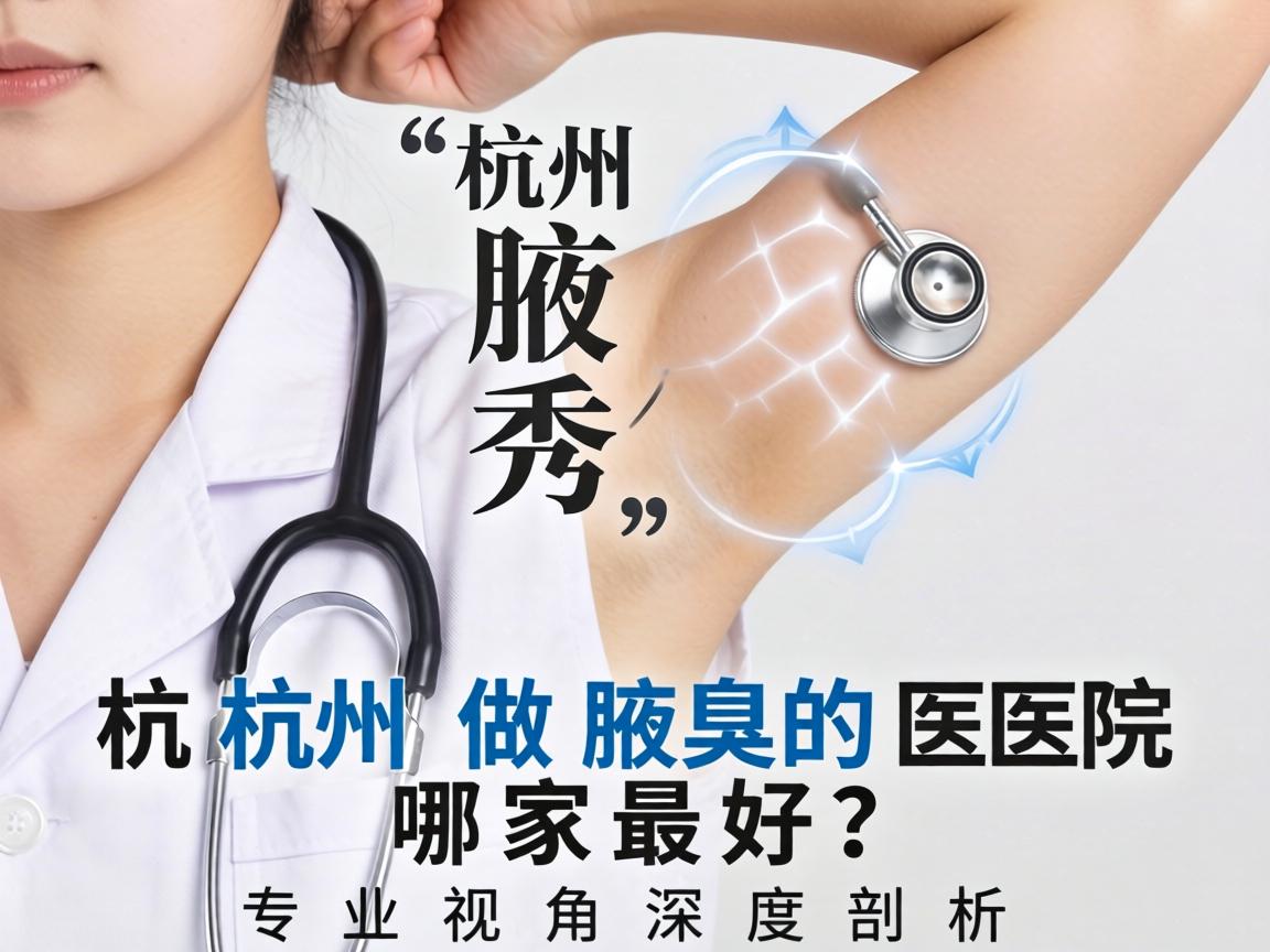 杭州腋秀解析，杭州做腋臭的医院哪家最好？专业视角深度剖析