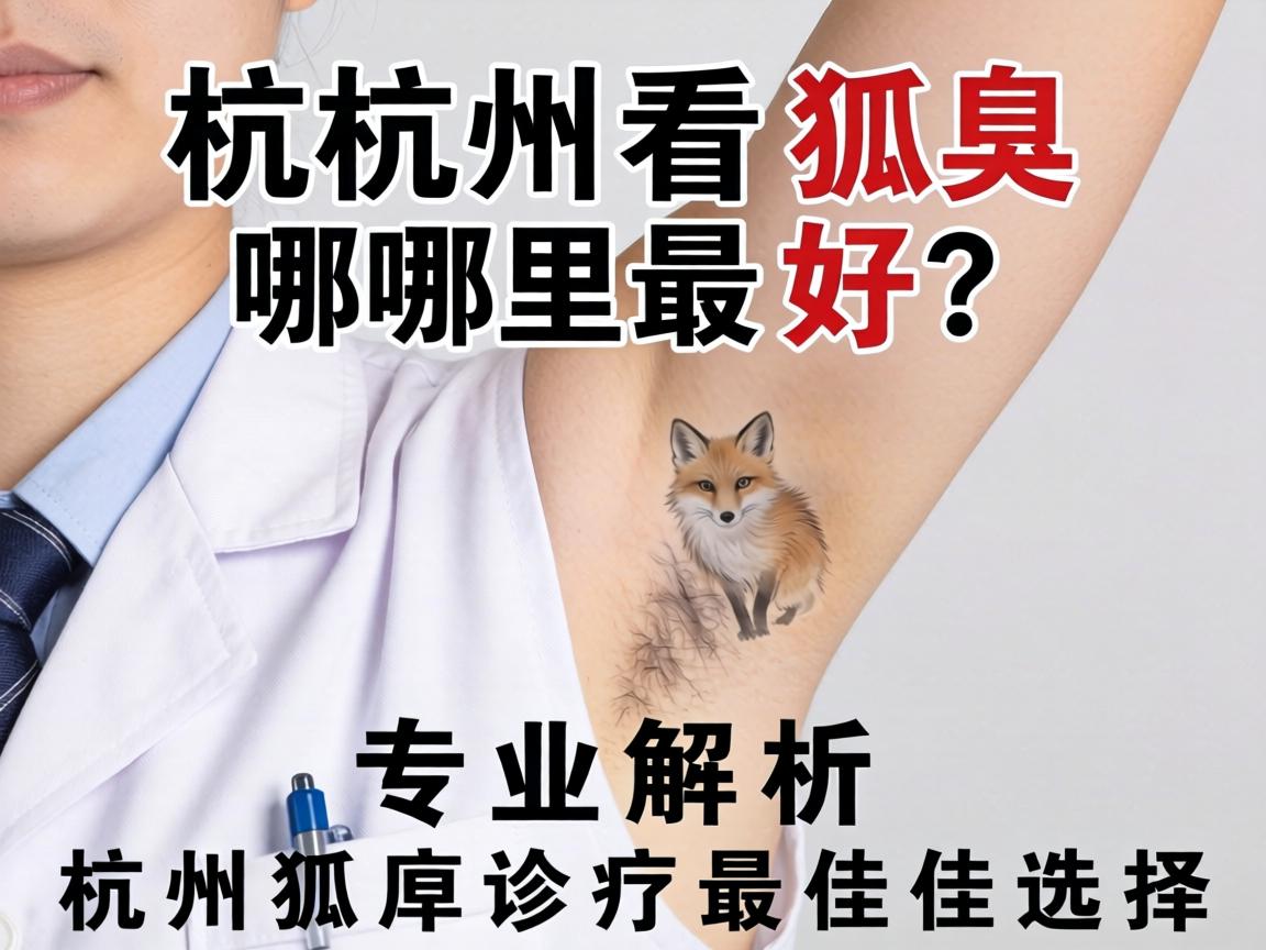 杭州看狐臭哪里最好？专业解析杭州狐臭诊疗最佳选择