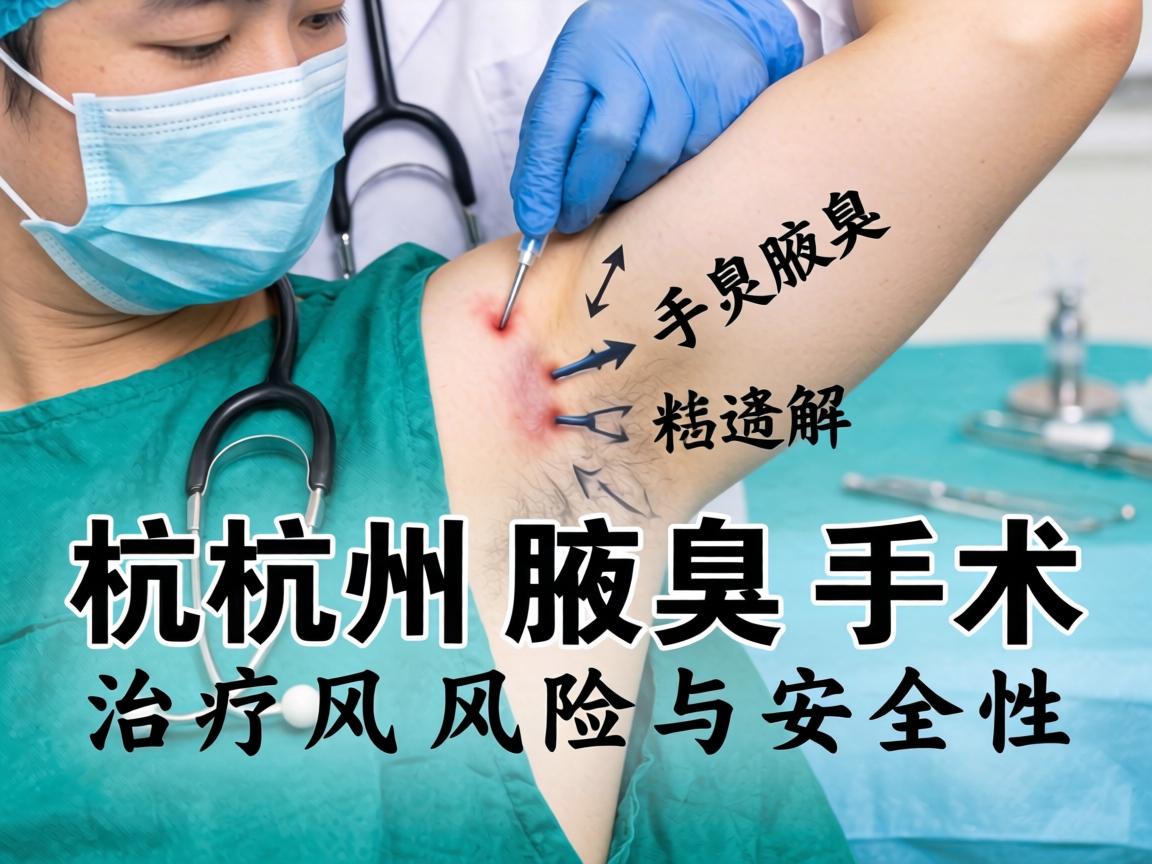 杭州腋臭手术解惑,详析杭州腋臭手术治疗风险与安全性 杭州腋臭手术解惑,详析杭州腋臭手术治疗风险与安全性