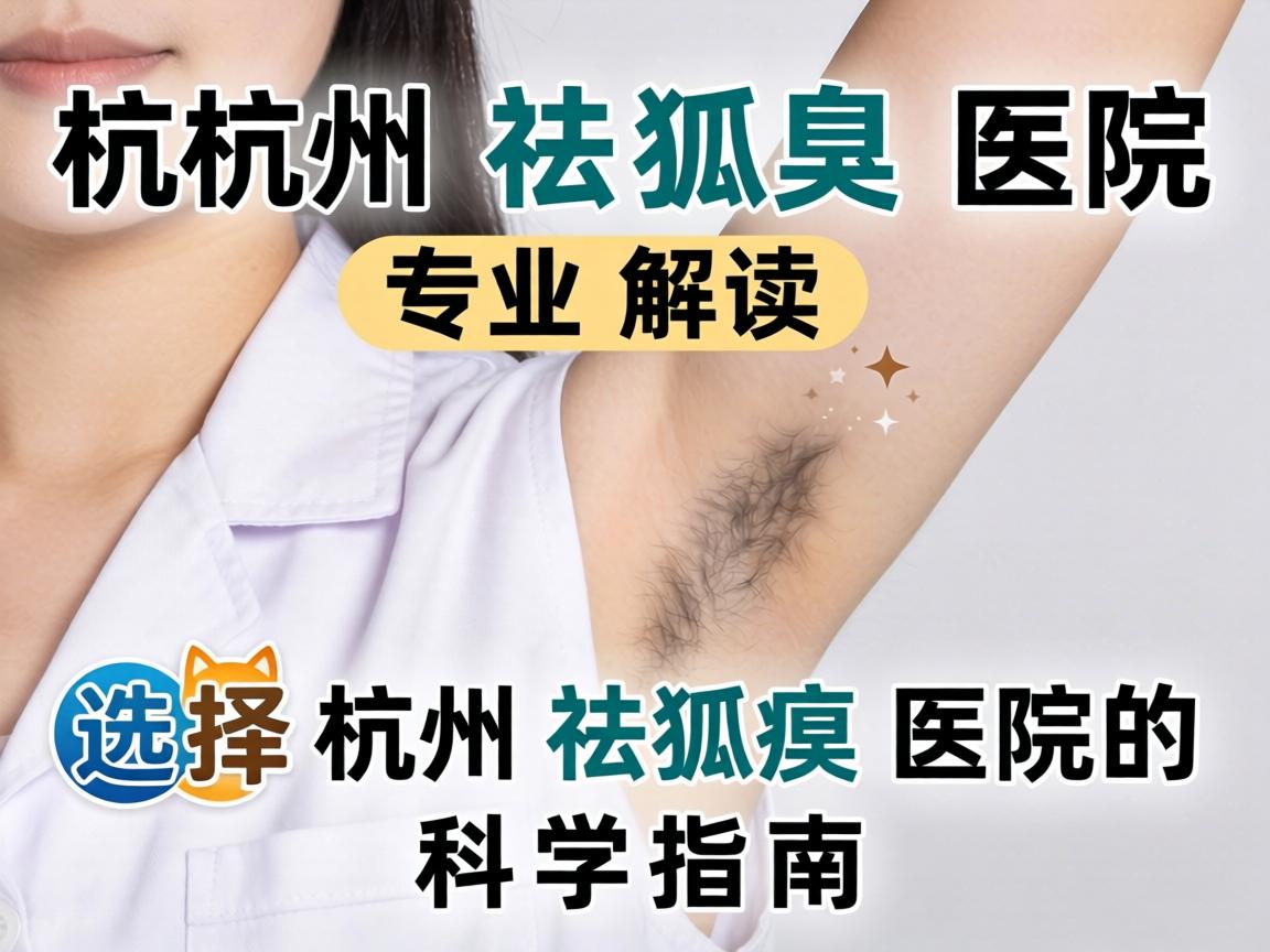 杭州祛狐臭医院专业解读，选择杭州祛狐臭医院的科学指南