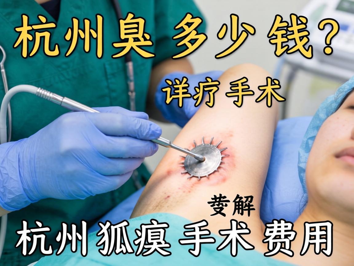 杭州腋臭手术多少钱?详解杭州狐臭手术费用 杭州腋臭手术多少钱?详解杭州狐臭手术费用