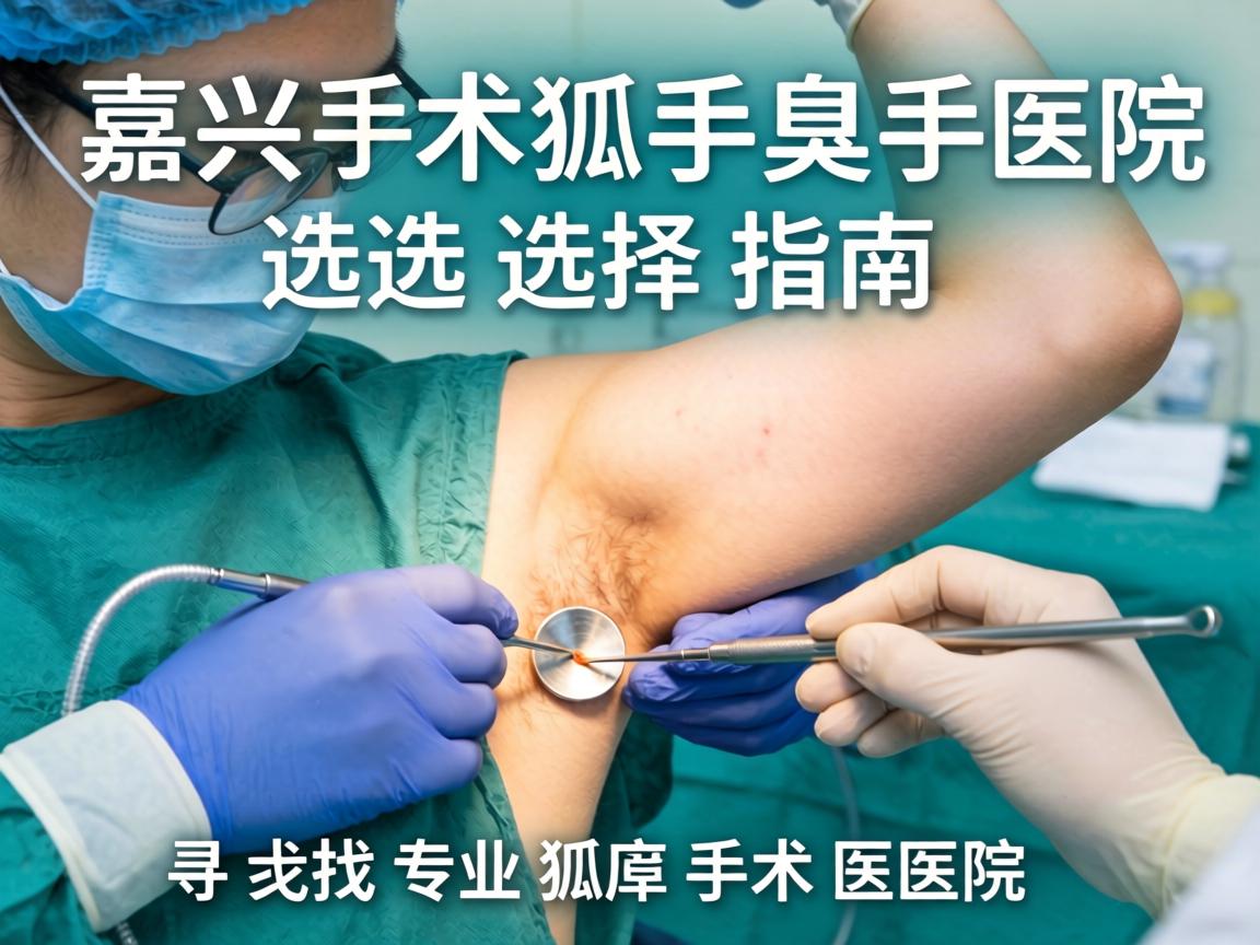 嘉兴狐臭手术医院选择指南，寻找专业狐臭手术医院