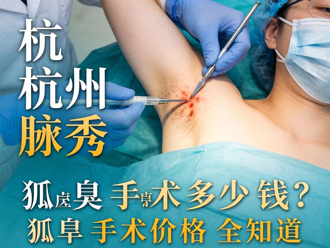 杭州腋秀解析,杭州狐臭手术多少钱?狐臭手术价格全知道 杭州腋秀解析,杭州狐臭手术多少钱?狐臭手术价格全知道