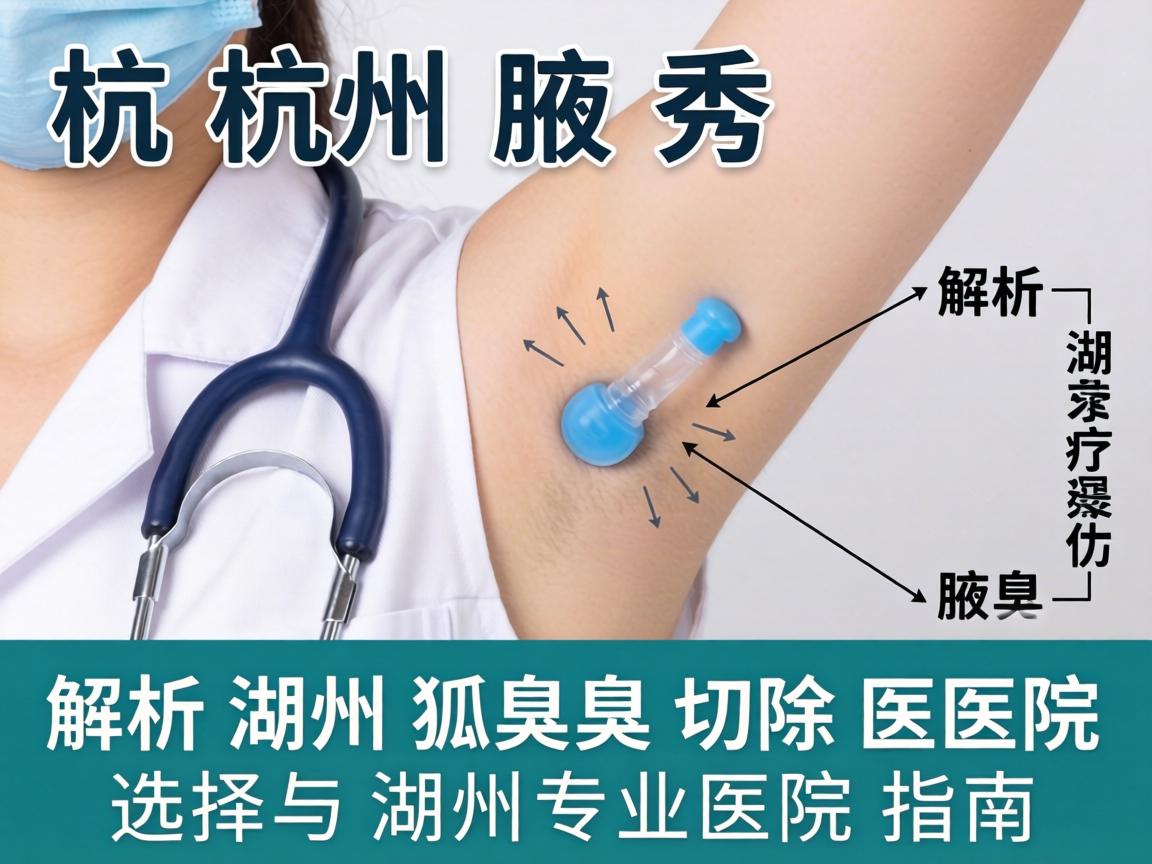 杭州腋秀解析,湖州狐臭切除医院选择与湖州专业医院指南 杭州腋秀解析,湖州狐臭切除医院选择与湖州专业医院指南