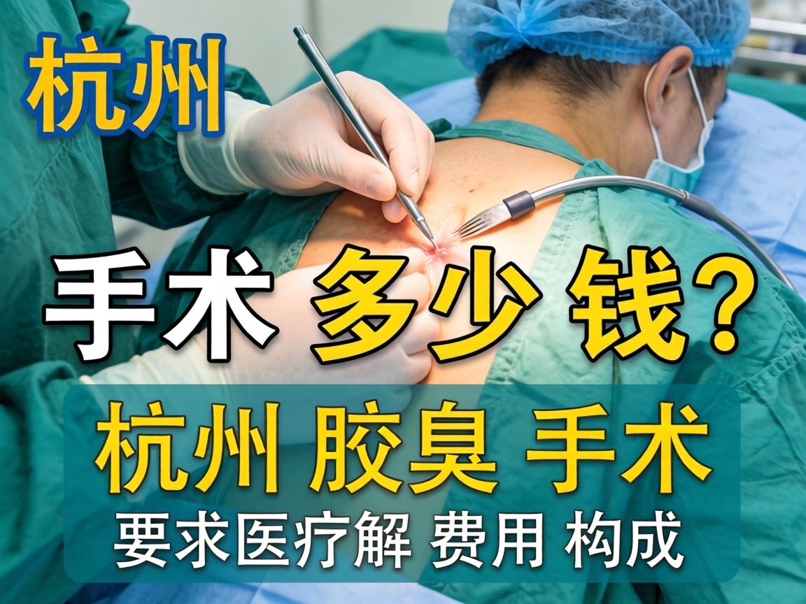 杭州腋臭手术多少钱？详解杭州腋臭手术费用构成