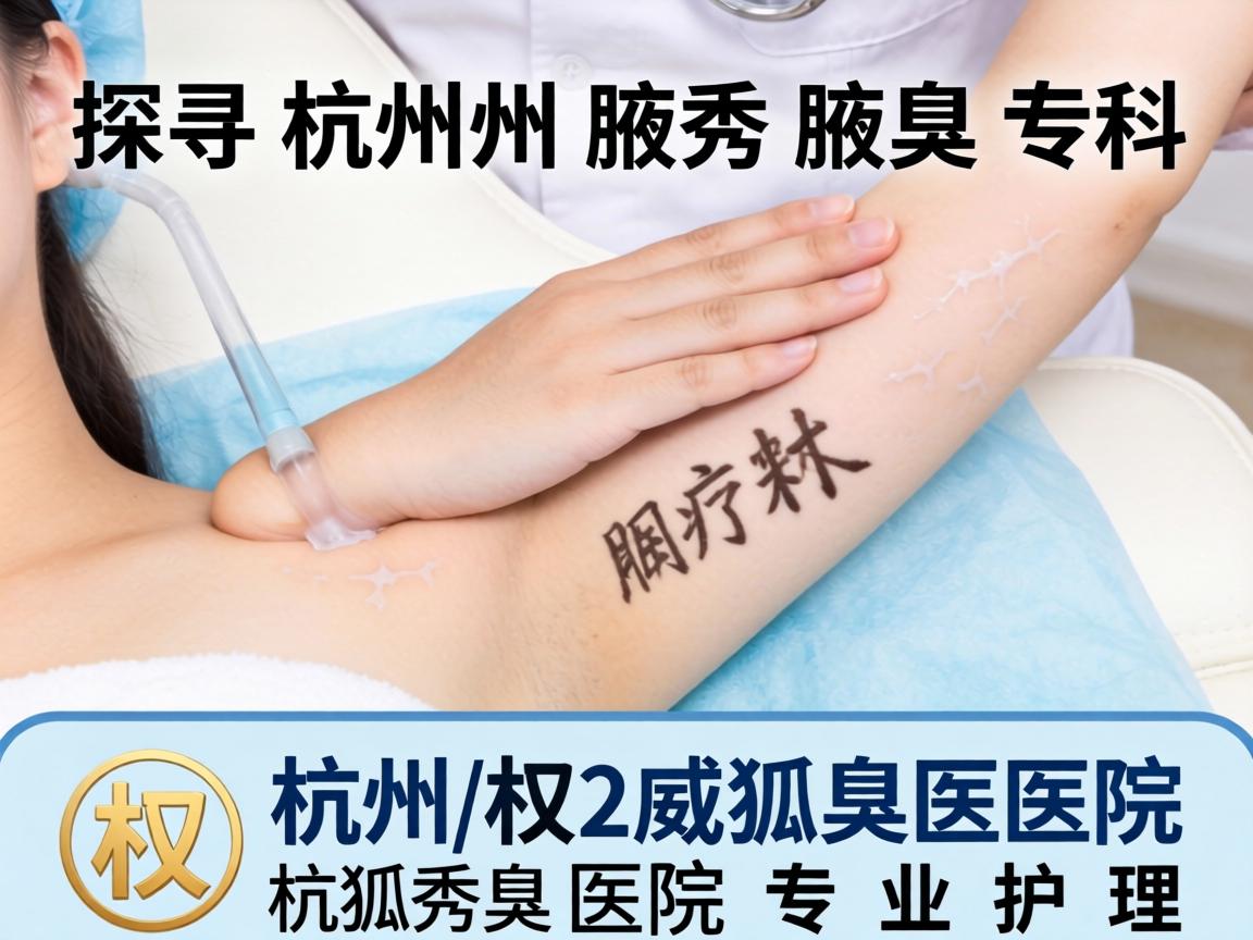 探寻杭州腋秀腋臭专科，解析杭州权威狐臭医院的专业护理