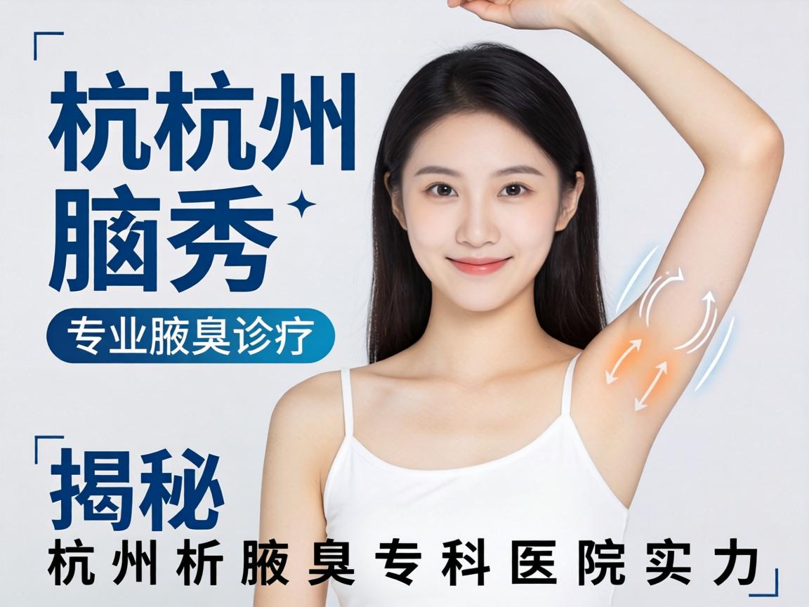杭州腋秀解析，专业腋臭诊疗，揭秘杭州腋臭专科医院实力