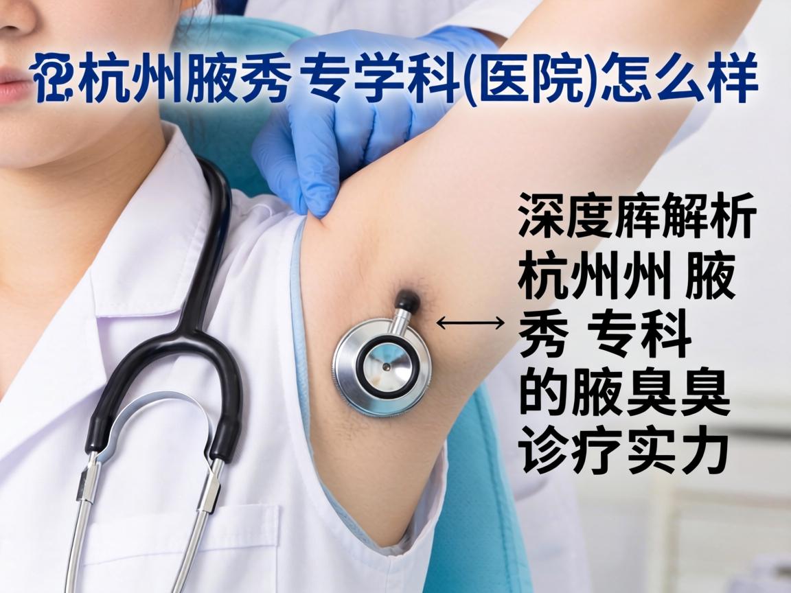 杭州腋秀专科医院怎么样?深度解析杭州腋秀专科的腋臭诊疗实力 杭州腋秀专科医院怎么样?深度解析杭州腋秀专科的腋臭诊疗实力