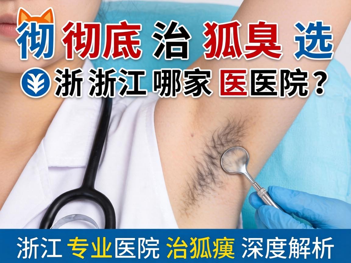 彻底治狐臭选浙江哪家医院？浙江专业医院治狐臭深度解析