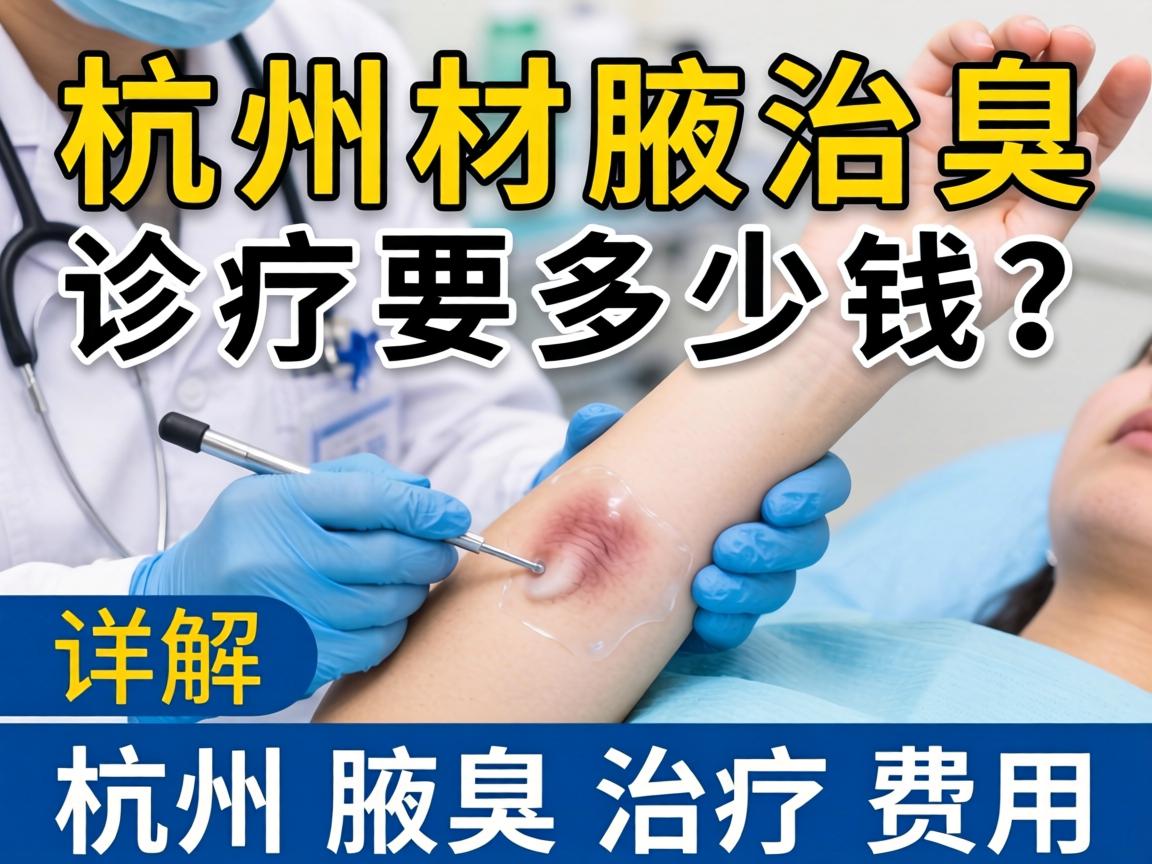 杭州腋臭诊疗要多少钱?详解杭州腋臭治疗费用 杭州腋臭诊疗要多少钱?详解杭州腋臭治疗费用