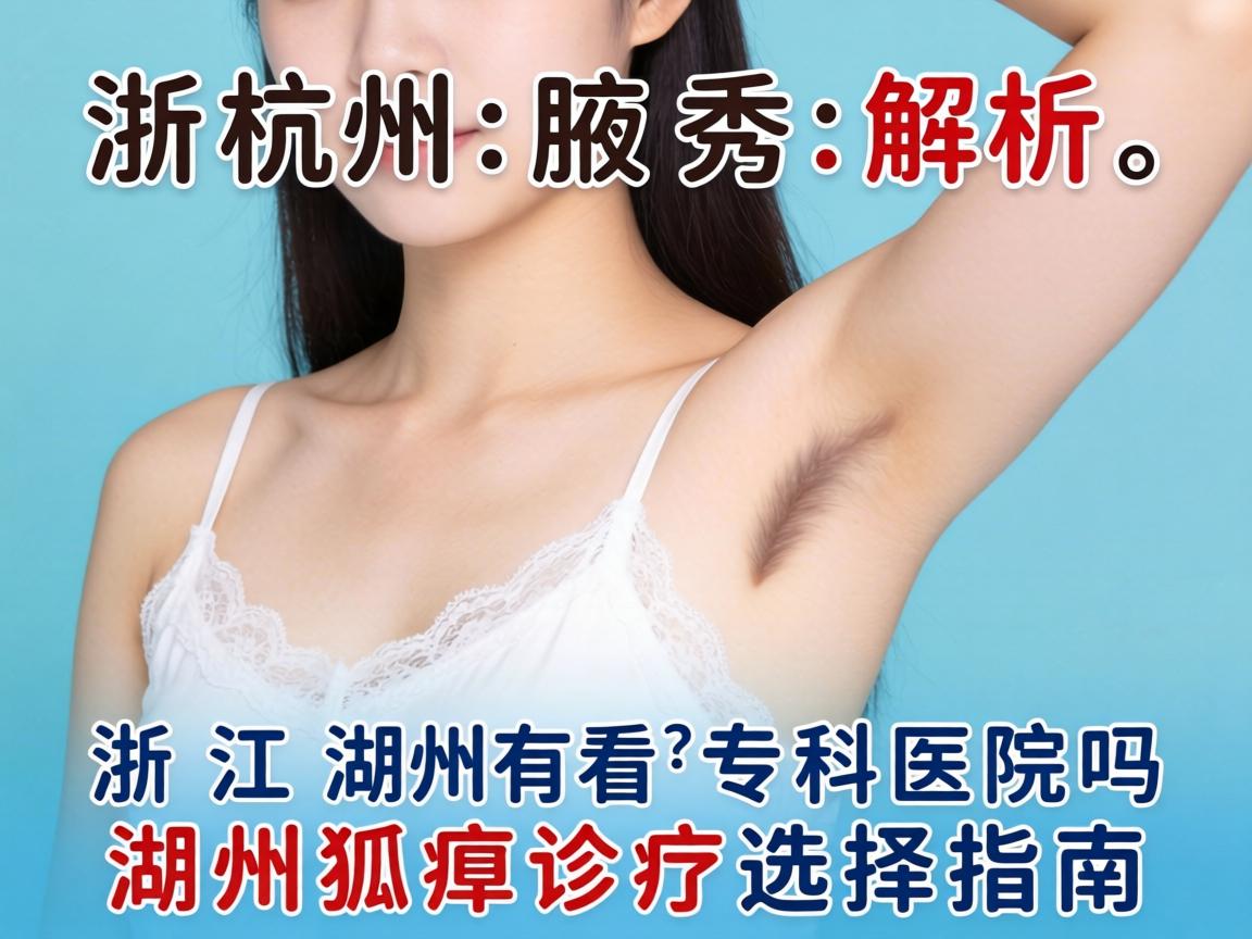 杭州腋秀解析,浙江湖州有看狐臭专科医院吗?湖州狐臭诊疗选择指南 杭州腋秀解析,浙江湖州有看狐臭专科医院吗?湖州狐臭诊疗选择指南