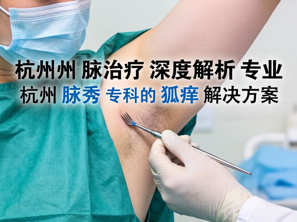 杭州腋臭手术治疗深度解析，专业视角看杭州腋秀专科的狐臭解决方案