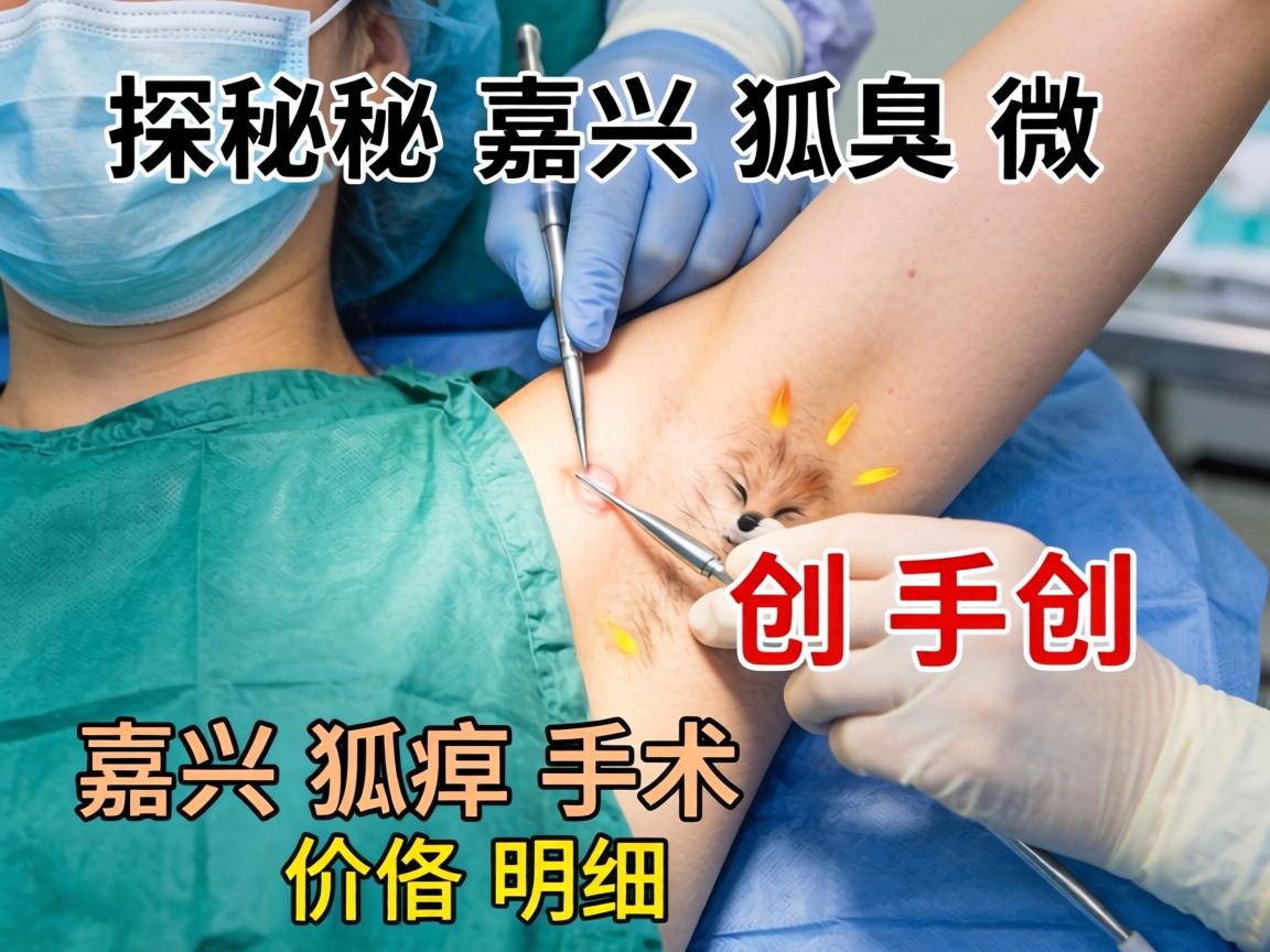探秘嘉兴狐臭微创手术，详解嘉兴狐臭手术价格明细