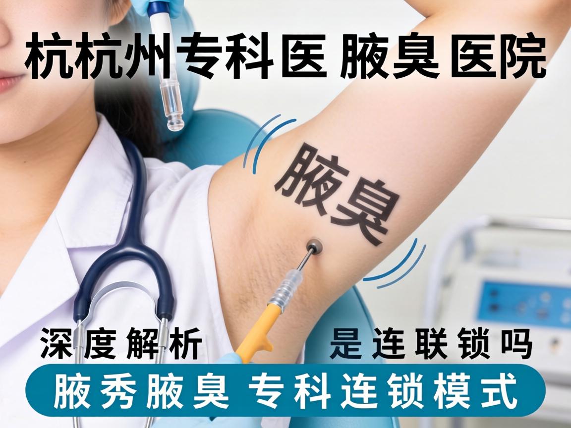 杭州腋秀腋臭专科医院是连锁吗？深度解析腋秀腋臭专科连锁模式