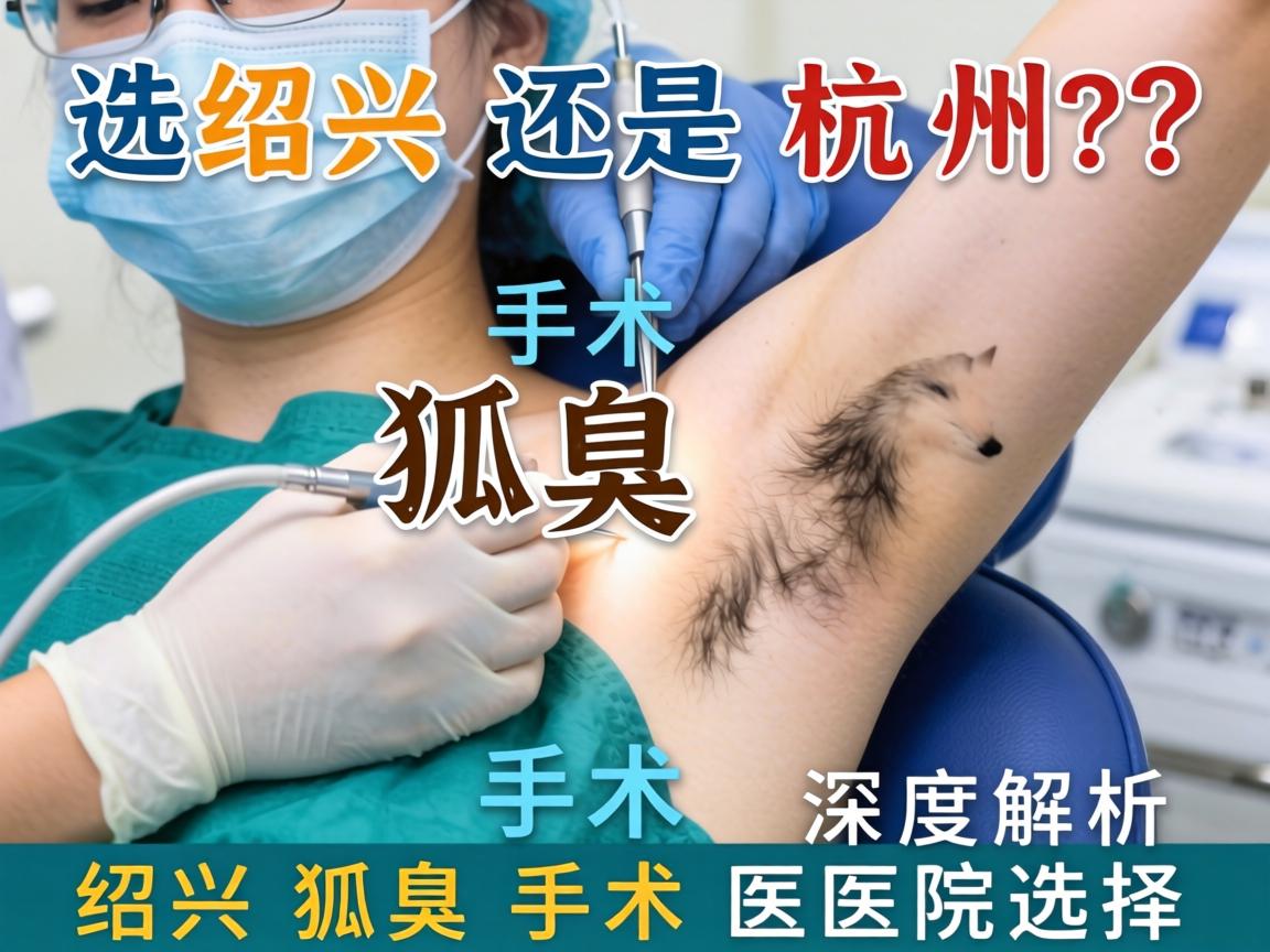 狐臭手术选绍兴还是杭州？深度解析绍兴狐臭手术医院选择