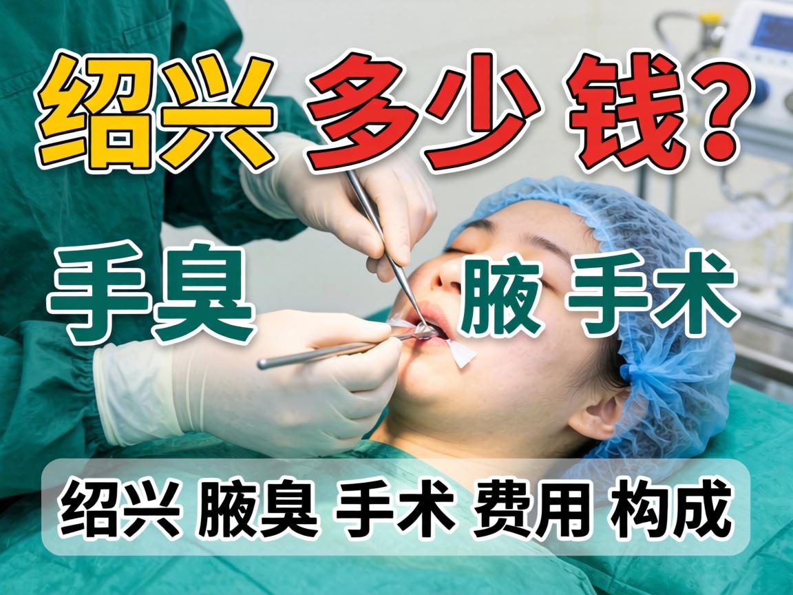 绍兴腋臭手术多少钱？详解绍兴腋臭手术费用构成