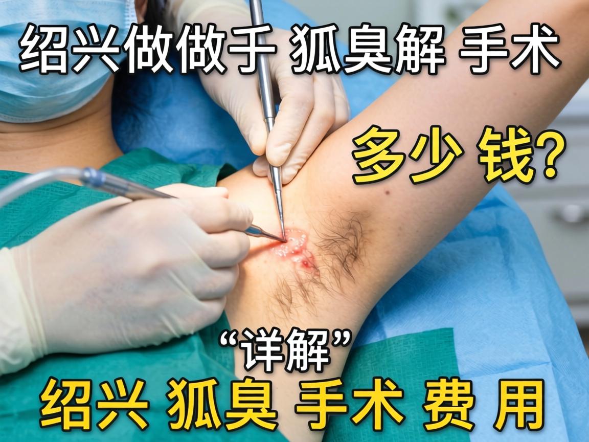 在绍兴做狐臭手术多少钱？详解绍兴狐臭手术费用