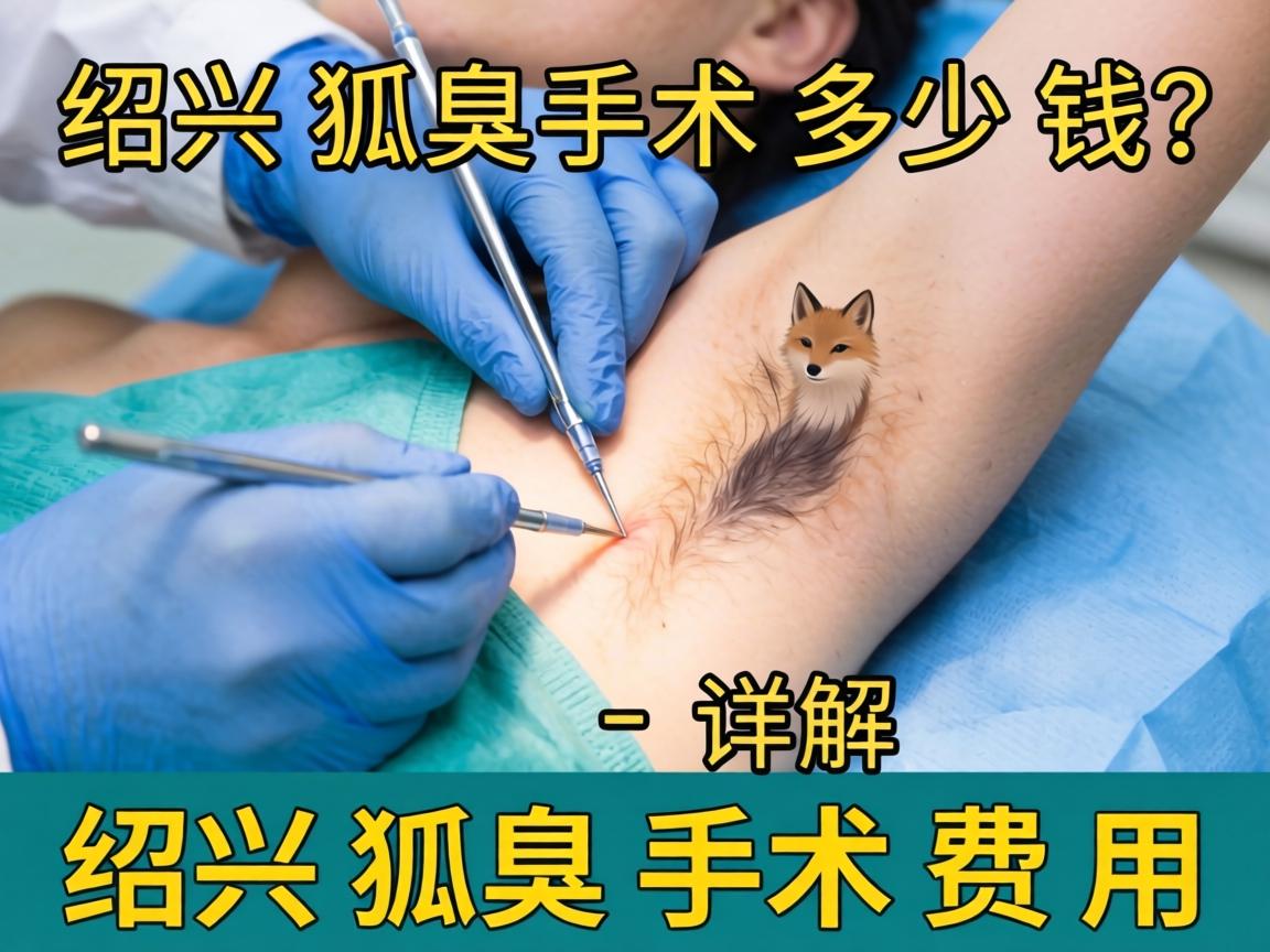 在绍兴做狐臭手术多少钱？详解绍兴狐臭手术费用